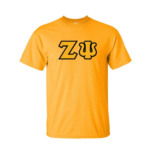 Zeta Psi Lettered Tee