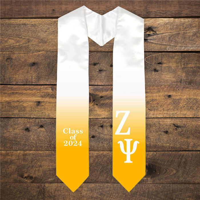 Zeta Psi Extra Fancy Classic Greek Graduation Stole Zeta Psi Extra Fancy Classic Greek Graduation Stole