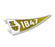 Zeta Psi Pennant Sticker Zeta Psi Pennant Sticker