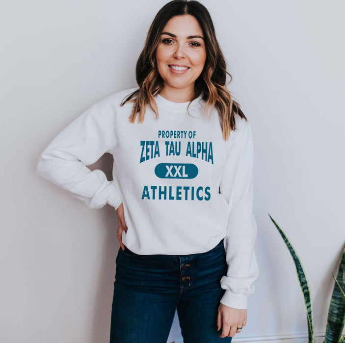 Zeta Tau Alpha Athletics Crewneck Sweatshirt Zeta Tau Alpha Athletics Crewneck Sweatshirt
