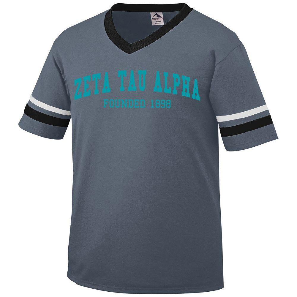 Zeta Tau Alpha Boyfriend Style Founders Jersey Zeta Tau Alpha Boyfriend Style Founders Jersey