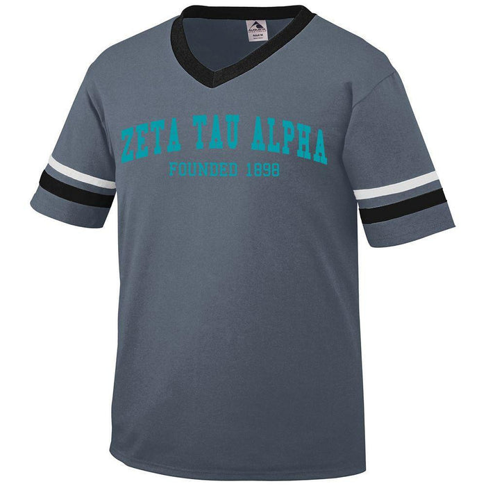 Zeta Tau Alpha Boyfriend Style Founders Jersey Zeta Tau Alpha Boyfriend Style Founders Jersey