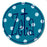 Zeta Tau Alpha Bumper Stickers 4" Round Zeta Tau Alpha Bumper Stickers 4