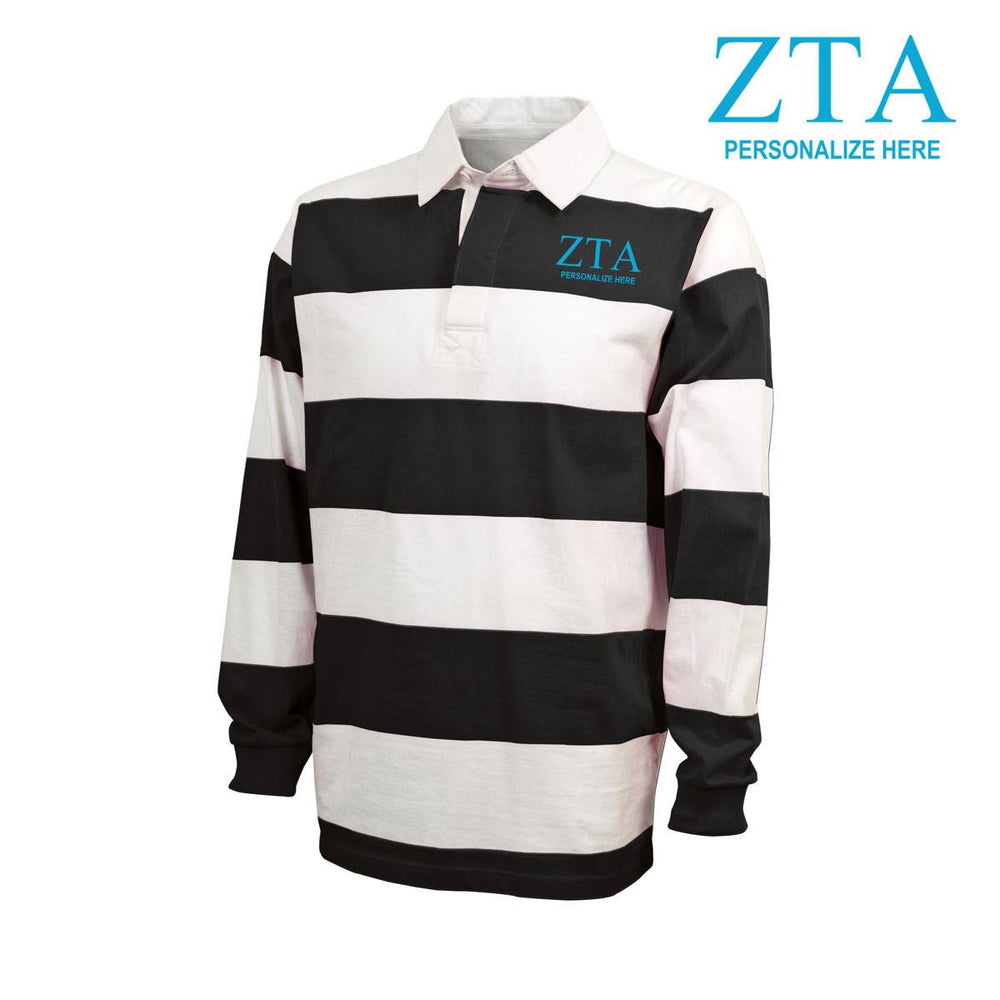 Zeta Tau Alpha Classic Rugby Shirt Zeta Tau Alpha Classic Rugby Shirt