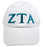 Zeta Tau Alpha Greek Letter Hat Zeta Tau Alpha Greek Letter Hat