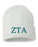 Zeta Tau Alpha Greek Letter Knit Cap Zeta Tau Alpha Greek Letter Knit Cap