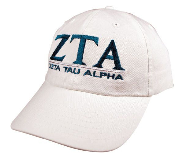 Zeta Tau Alpha World Famous Line Hat Zeta Tau Alpha World Famous Line Hat