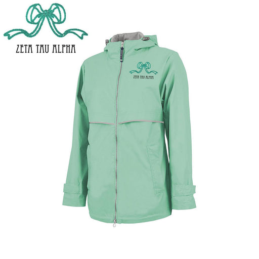 Zeta Tau Alpha Zeta Tau Alpha New Englander Bows Rain Jacket