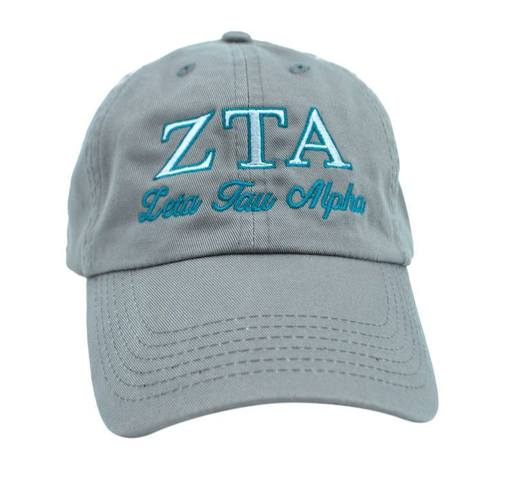 Zeta Tau Alpha Script Cap Zeta Tau Alpha Script Cap