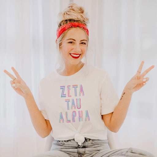 Zeta Tau Alpha Zeta Tau Alpha Tinseltown Tees