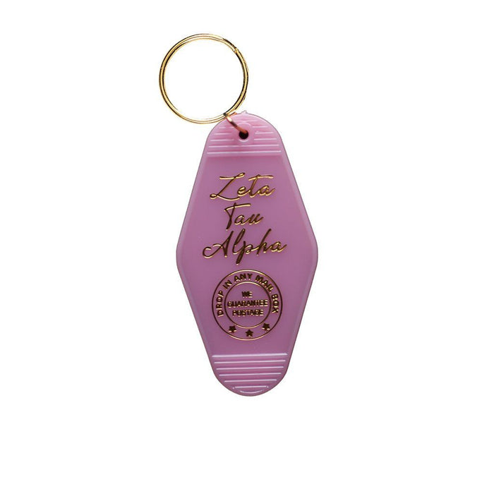Zeta Tau Alpha Vintage Motel Keychain Zeta Tau Alpha Vintage Motel Keychain