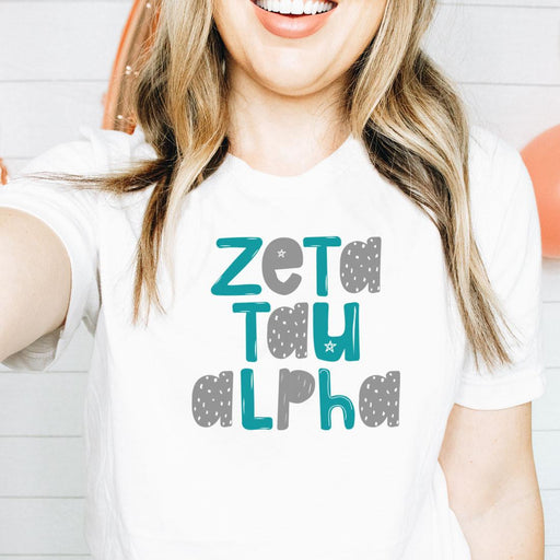 Zeta Tau Alpha Zeta Tau Alpha Whimsy Tees