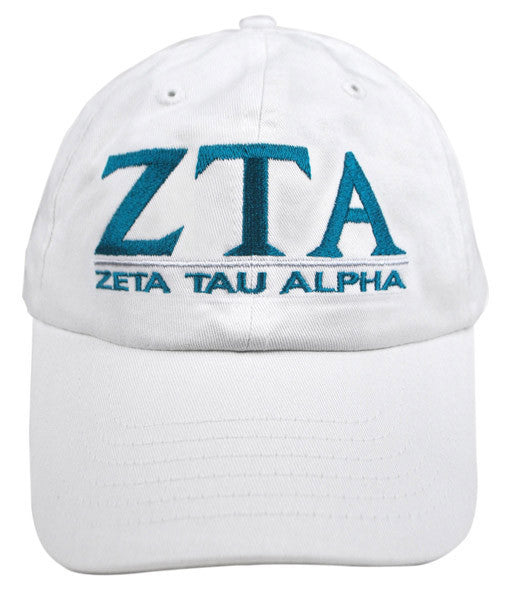 Zeta Tau Alpha World Famous Line Hat Zeta Tau Alpha World Famous Line Hat