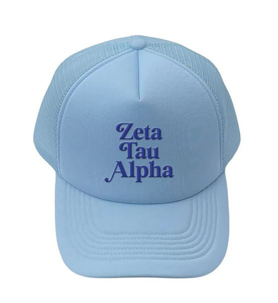 Zeta Tau Alpha New Trucker Caps Zeta Tau Alpha New Trucker Caps