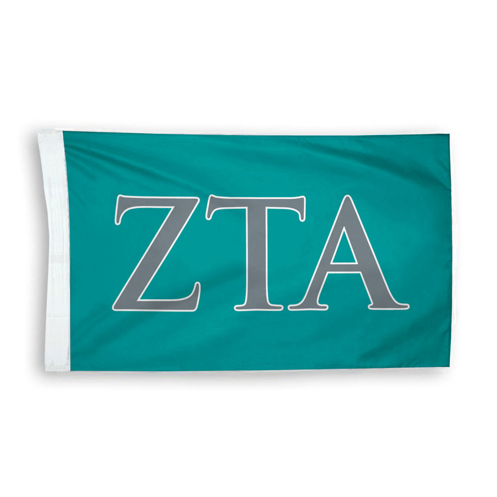 Zeta Tau Alpha New 2 Color Flags Zeta Tau Alpha New 2 Color Flags