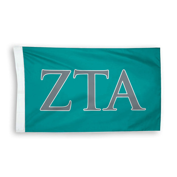 Zeta Tau Alpha New 2 Color Flags Zeta Tau Alpha New 2 Color Flags