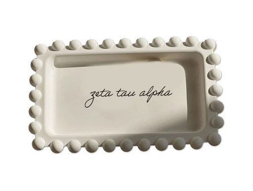 Zeta Tau Alpha Zeta Tau Alpha Jewelry Dish