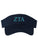 Zeta Tau Alpha Greek Letter Visor Zeta Tau Alpha Greek Letter Visor