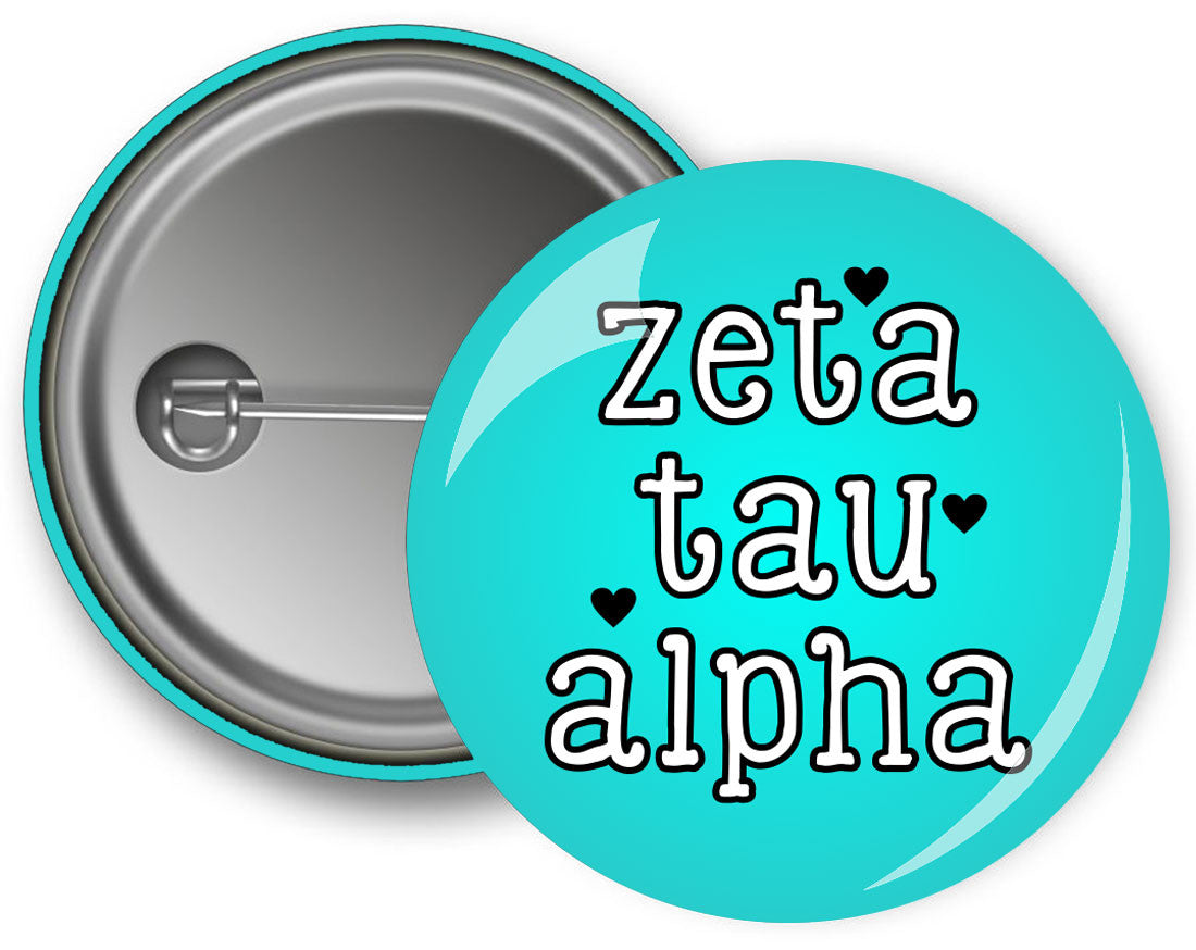 Zeta Tau Alpha Cutie Button Zeta Tau Alpha Cutie Button