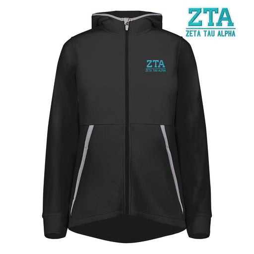 Zeta Tau Alpha Zeta Tau Alpha Chill Full Zip Hoodie