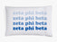 Zeta Phi Beta Ombre Retro Pillowcases Zeta Phi Beta Ombre Retro Pillowcases