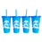 Zeta Tau Alpha Glitter Color Changing Cup 4 Pack Zeta Tau Alpha Glitter Color Changing Cup 4-Pack