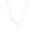 Zeta Tau Alpha Silver Letter Necklaces Zeta Tau Alpha Silver Letter Necklaces