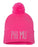 Phi Mu Sorority Beanie With Pom Pom