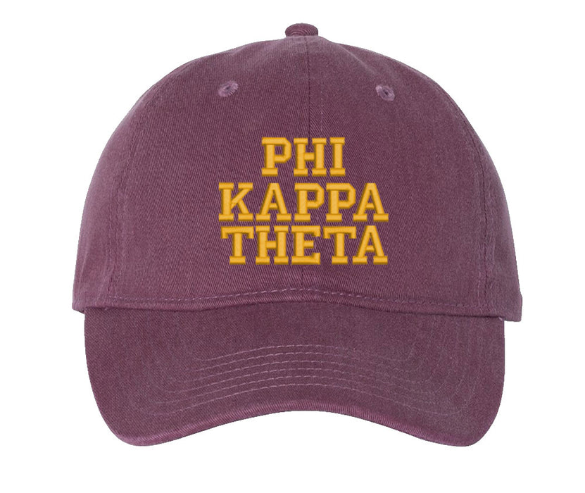 Phi Kappa Theta Comfort Colors Varsity Hat