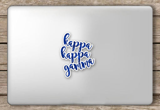 Kappa Kappa Gamma Script Sticker