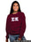 Sigma Kappa Classic Colors Sewn-On Letter Crewneck