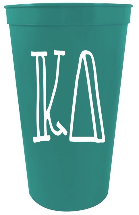 Kappa Delta Inline Giant Plastic Cup