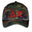 Delta Chi Letters Embroidered Camouflage Hat