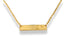 Sigma Kappa Bar Necklace