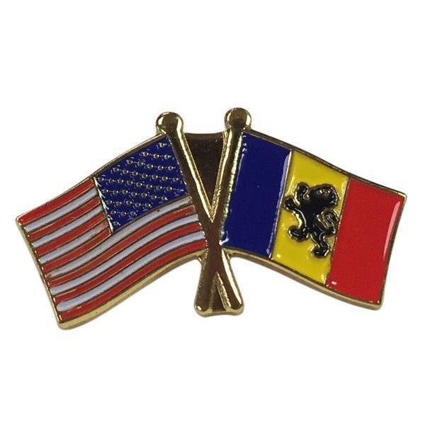 Delta Kappa Epsilon USA / Fraternity Flag Pin