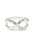 Pi Beta Phi Sterling Silver Infinity Ring