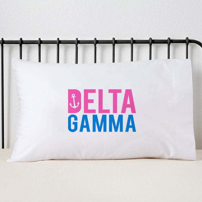 Delta Gamma Sorority Pillowcase