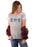 Panhellenic Football Tee Shirt with Sewn-On Letters