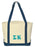 Sigma Kappa Cooper Letters Boat Tote