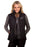 Delta Gamma Embroidered Ladies Puffy Vest