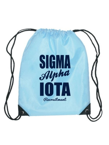 Sigma Alpha Iota Cursive Impact Sports Bag