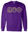 Omega Psi Phi Classic Colors Sewn-On Letter Crewneck
