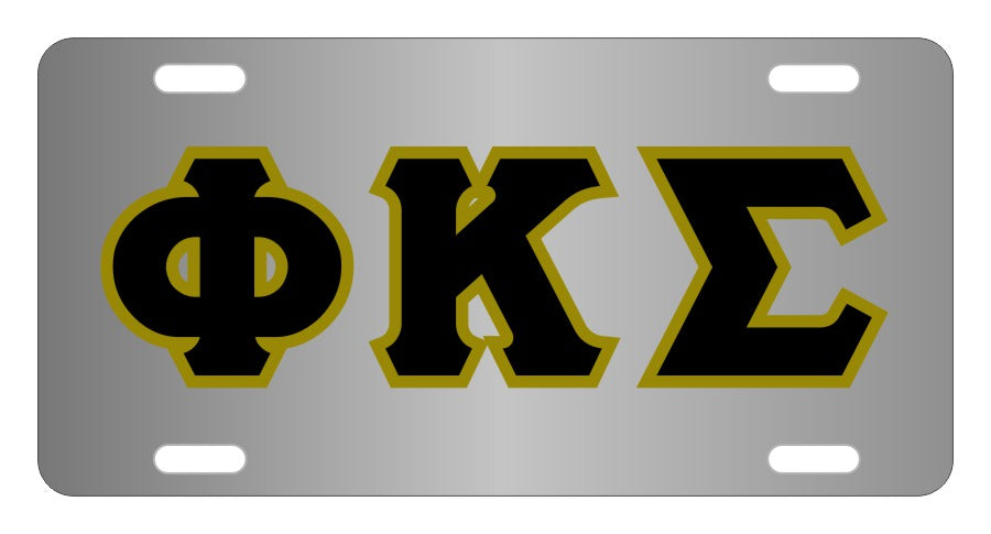 Phi Kappa Sigma Fraternity License Plate Cover