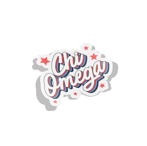 Chi Omega Starry Sorority Decal