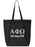 Alpha Phi Omega Roman Letters Event Tote Bag