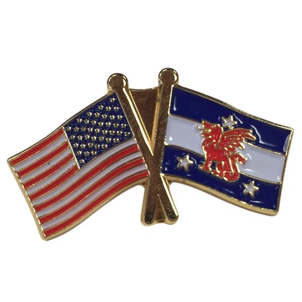 Beta Theta Pi USA / Fraternity Flag Pin