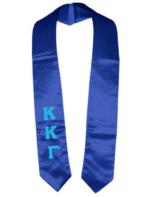 Kappa Kappa Gamma Classic Colors Graduation Stole