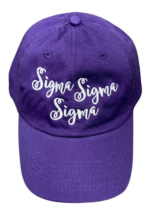 Sigma Sigma Sigma Sky Script Hat