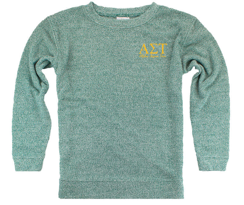Alpha Sigma Tau Lettered Cozy Sweater