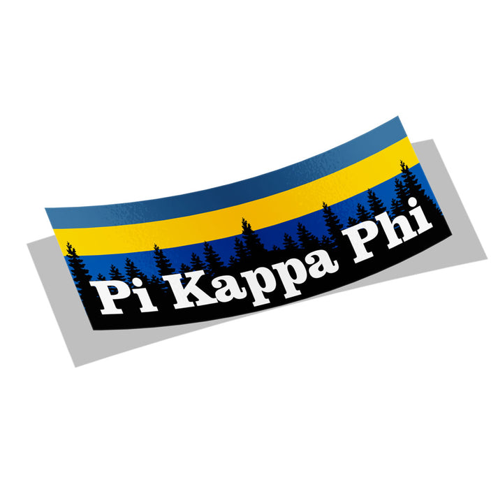 Pi Kappa Phi Mountains Decal